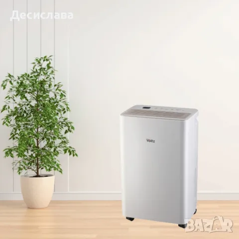 Обезвлажнител Voltz, за помещения до 45 м², LED дисплей, Таймер, Йонизатор, снимка 5 - Влагоабсорбатори и влагоуловители - 50098319