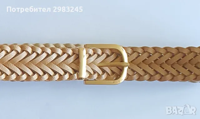 Дамски кожен колан, снимка 5 - Колани - 48460289