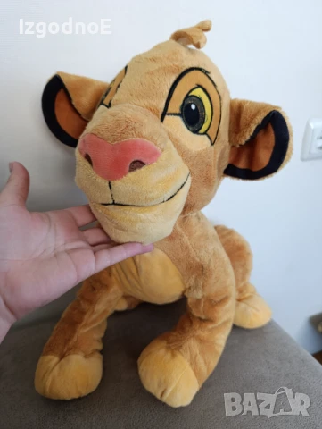 Плюшена фигурка Disney Цар Лъв Симба , снимка 6 - Плюшени играчки - 50561018