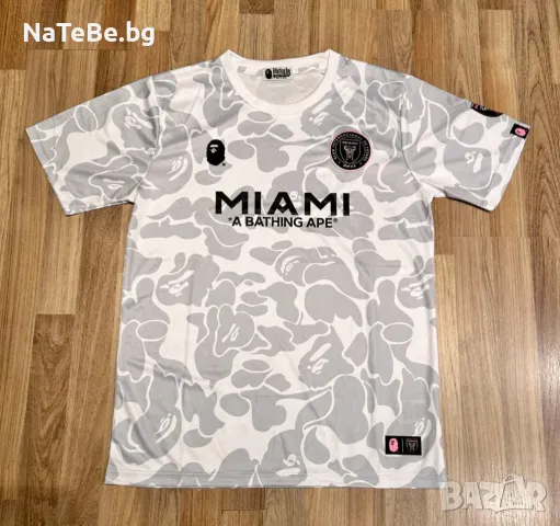 Тениска Inter Miami x Bape, снимка 1 - Тениски - 48409403