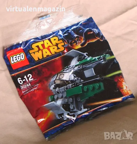 Конструктор Лего - модел LEGO Star Wars 30244 - Anakin's Jedi Intercepter - Mini polybag, снимка 2 - Конструктори - 47015285