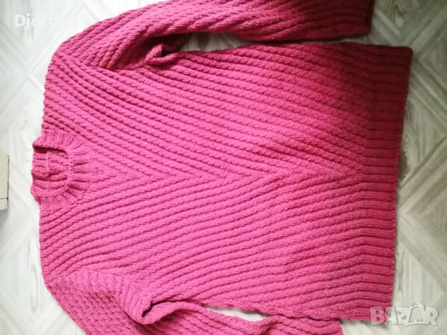 Ръчно плетена блуза, снимка 5 - Блузи с дълъг ръкав и пуловери - 48328841