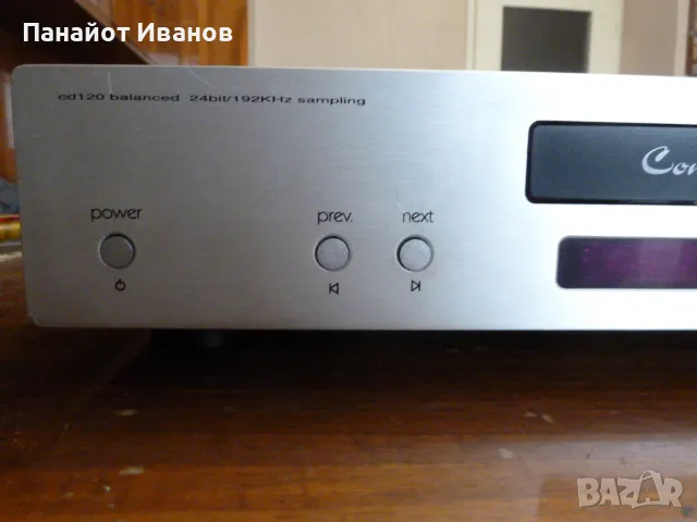 Consonance CD 120 balanced 24bit/194KHz sampling High End сд плейър, снимка 3 - Ресийвъри, усилватели, смесителни пултове - 48828899