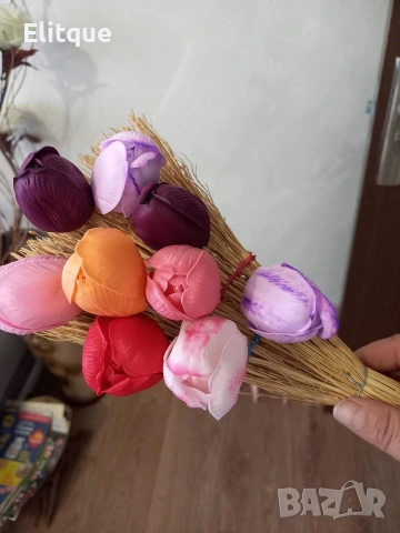 ръчно изработени рози , снимка 4 - Други - 53193985