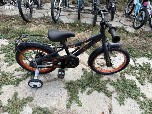 Детско колело с помощни колела, снимка 5 - Детски велосипеди, триколки и коли - 51376142