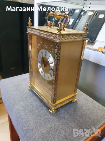 Каретен часовник London Clock Co Quartz В отлично техническо и визуално състояние., снимка 8 - Други - 46915605