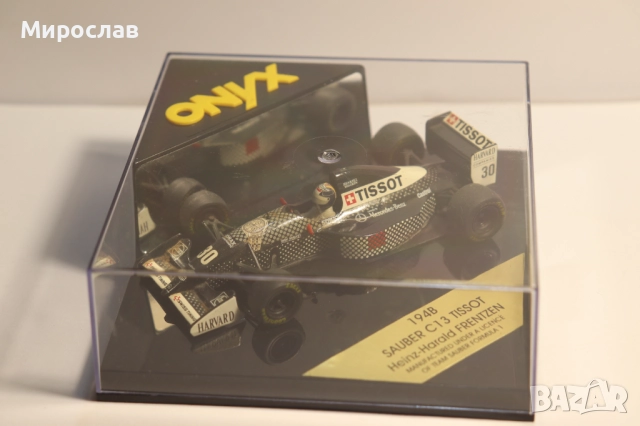 1:43 ONYX SAUBER C 13 HEINZ HARALD FRENTZEN БОЛИД ФОРМУЛА F1