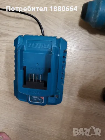 Перфоратор TOTAL 20V Li ion, снимка 2 - Перфоратори - 50142323