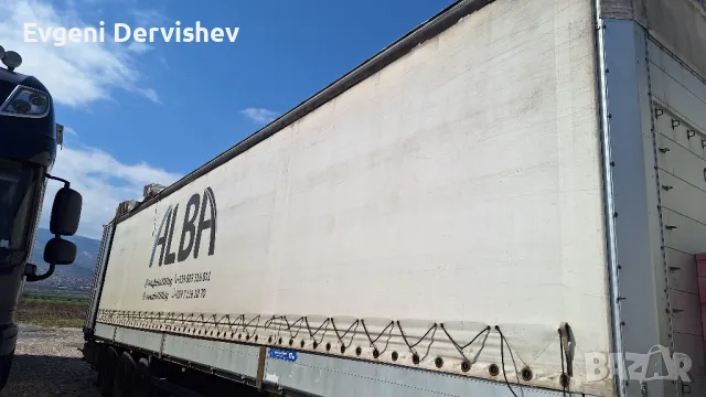 Таван тристранна щора Шмиц полуремарке , снимка 1