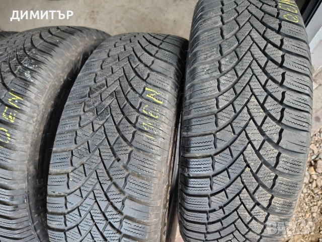 4бр.зимни гуми BRIDGESTONE 205 65 16 DOT22 цена за брой, снимка 2 - Гуми и джанти - 54098080