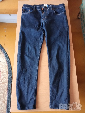 ltb Diego Low Rise Tapered Men's Jeans Тъмносини мъжки дънки вталени скъсени 33 талия l.t.b., снимка 3 - Дънки - 53743469