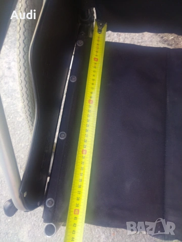 Сгъваема инвалидна рингова количка, липсва левия подкакътник, снимка 4 - Инвалидни колички - 54099724