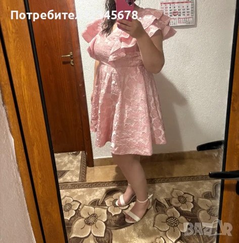 Дамска елегантна рокля , снимка 2 - Рокли - 50687973