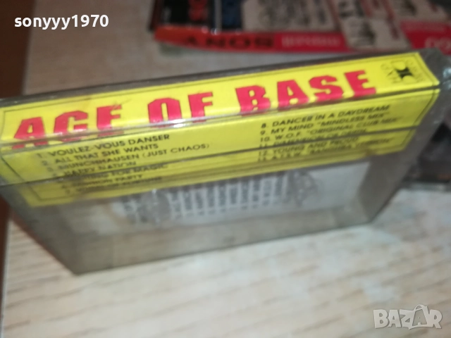 ACE OF BASE 1009251123, снимка 6 - Аудио касети - 51664204