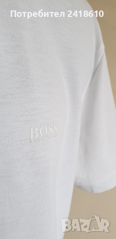 Hugo Boss Pique Pima Cotton Regular Fit Mens Size 3XL ОРИГИНАЛНА Тениска!, снимка 3 - Тениски - 45060702