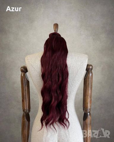 червена опашка , снимка 1 - Аксесоари за коса - 46410879