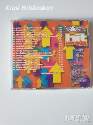 hit parade 2 '2001 cd, снимка 3 - CD дискове - 45083307