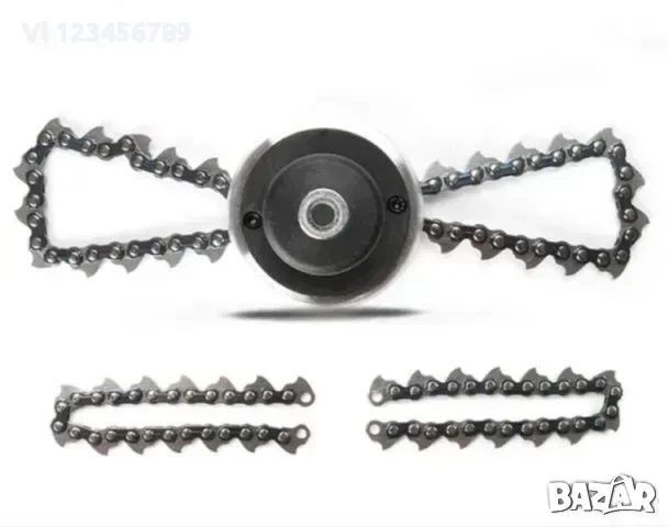 Глава за тример с верига, снимка 2 - Градинска техника - 50679069