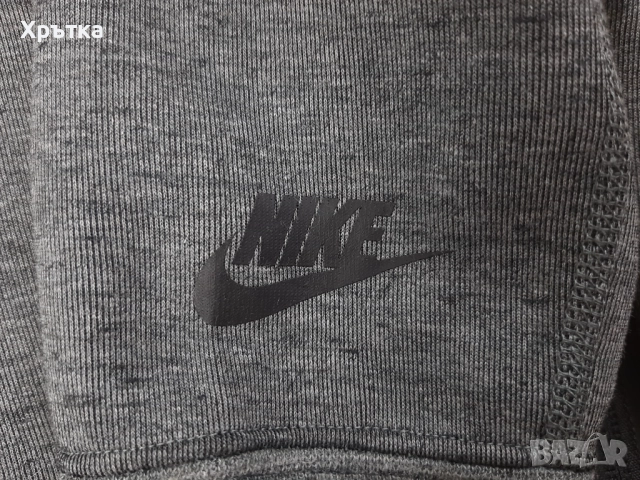 Nike Tech Fleece - Оригинална мъжка блуза с висока яка размер M, снимка 6 - Блузи - 52944182