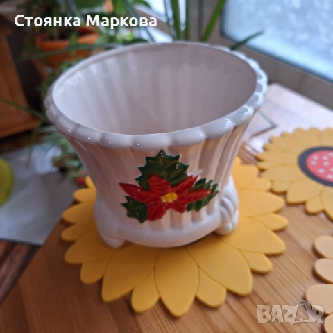 Българска кашпа Терра, снимка 2 - Саксии и кашпи - 52330812