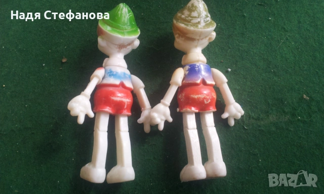 Пластмасова кукла Пинокио от едно време, снимка 2 - Колекции - 53412972