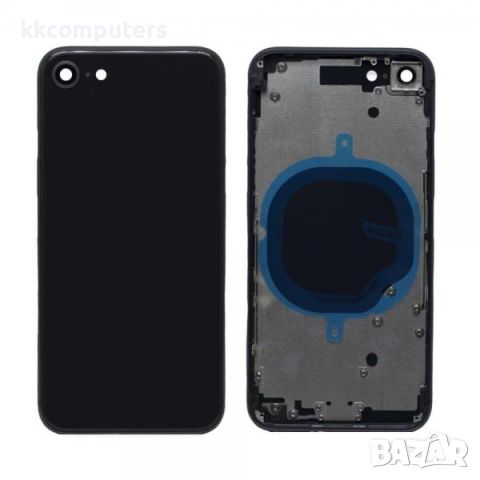 Капак батерия Оригинален Оборудван за iPhone SE (2020) 4.7 / Черен / КЛАС А Баркод : 483586, снимка 1 - Резервни части за телефони - 46311073