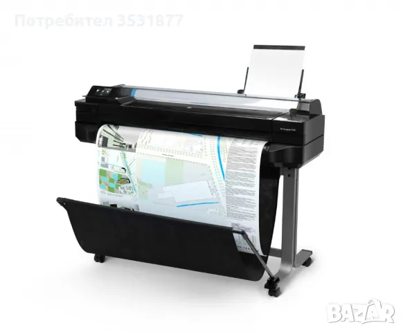 Цветен Плотер HP Designjet T520 36-in ePrinter CQ893A, снимка 2 - Друга електроника - 47320775