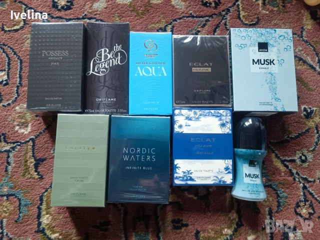 Мъжки парфюми Орифлейм,Avon