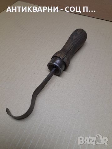 Стар Дърводелски Ръчен Инструмент За Дълбане., снимка 3 - Антикварни и старинни предмети - 45325132
