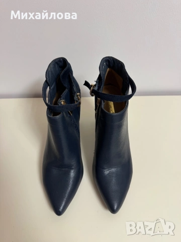 Обувки на висок ток сини размер 39, снимка 4 - Дамски обувки на ток - 53409923