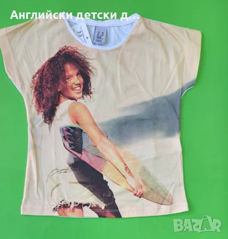 Английска детска тениска -ZARA 