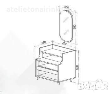 Спален комплект Кинг, снимка 7 - Спални и легла - 53682014