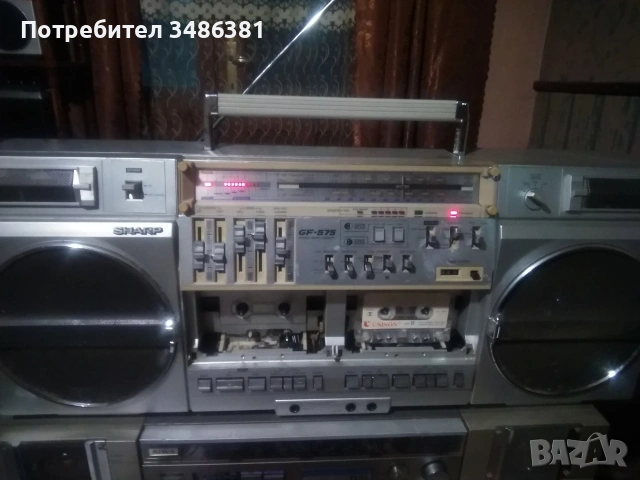 SHARP GF 575, снимка 2 - Радиокасетофони, транзистори - 53444854