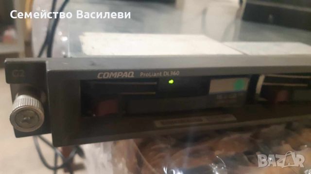 Сървър Compaq proliant DL360, снимка 5 - Работни компютри - 45078688