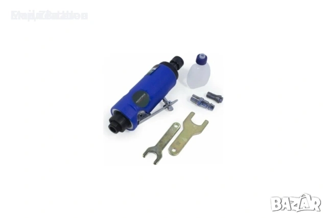 Пневматична шлайфмашина с гумирана дръжка Rockforce RP7314, снимка 2 - Полирмашини - 53257855