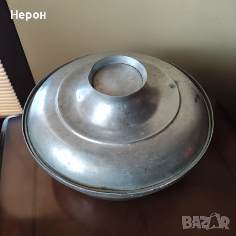 Алуминиев съд,ретро,от соца, стар, снимка 8 - Антикварни и старинни предмети - 52662730