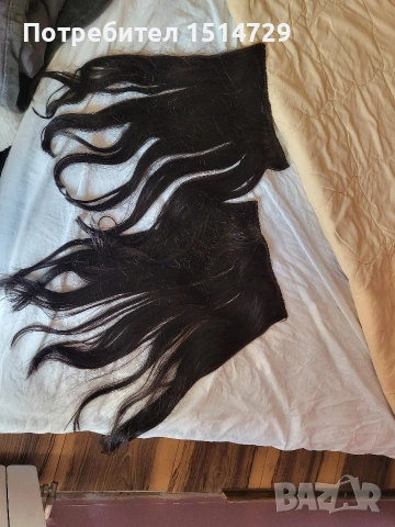 треса за коса естествен косъм , снимка 3 - Аксесоари за коса - 53701825