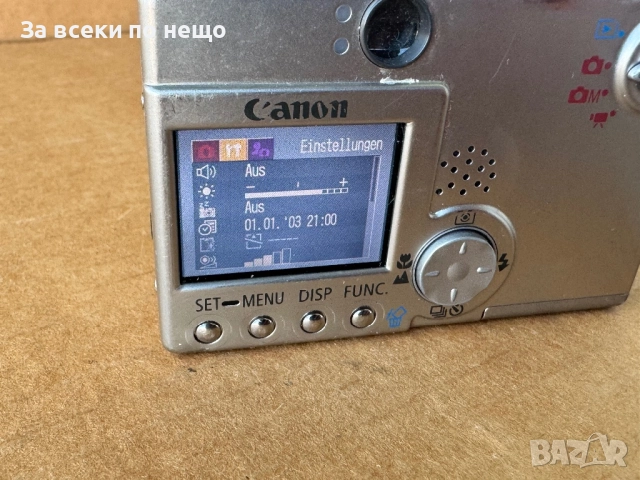 Цифров фотоапарат Canon Digital IXUS II (2003г.), снимка 13 - Фотоапарати - 52449179