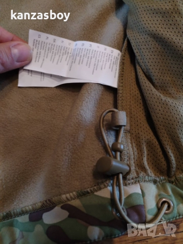 Mil-Tec Jacket Delta Fleece Multitarn - ловно софтшел яке КАТО НОВО 2ХЛ, снимка 11 - Якета - 52496590