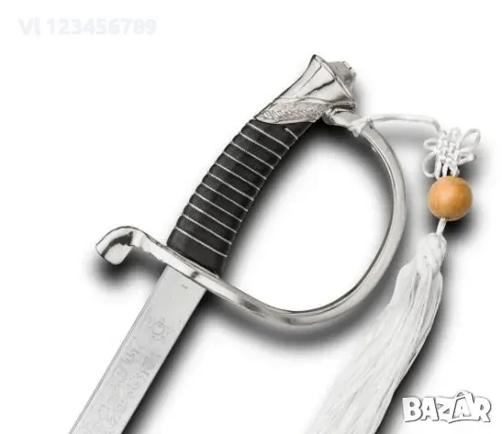 Сабя -’UNITED STATES MARINES’ -870/740 m -Златен ефес, снимка 5 - Колекции - 50676229