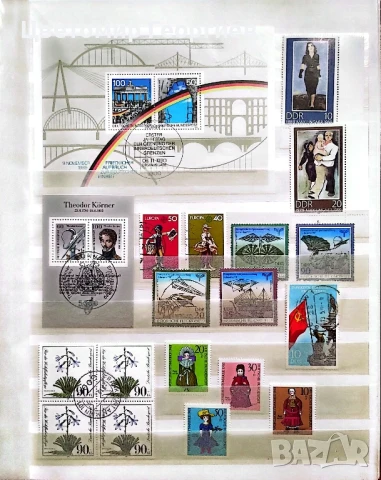 Класьор с марки.650 бр.  К.3, снимка 5 - Филателия - 50959455