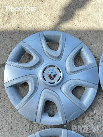 4 броя оригинални тасове за Renault Clio 16, снимка 3 - Аксесоари и консумативи - 49658869