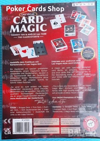 НОВ Комплект Карти за игра с Трикове и Магии The Clairvoyants: Card Tricks * Piatnik, снимка 4 - Настолни игри - 45510921