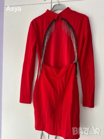 Къса рокля за предстоящите празници, снимка 4 - Рокли - 29860039