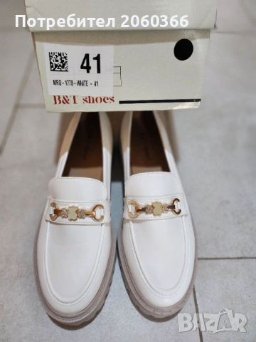 НОВИ Мокасини  41 размер, снимка 3 - Дамски ежедневни обувки - 54087810