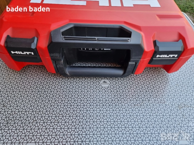 Hilti TE6 A22 - куфар за перфоратор на батерии, снимка 2 - Перфоратори - 51447330