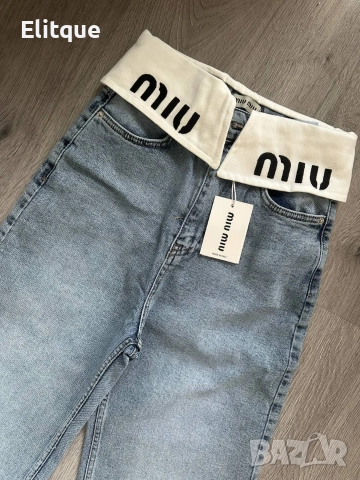 дънки miu miu , снимка 4 - Дънки - 52688726