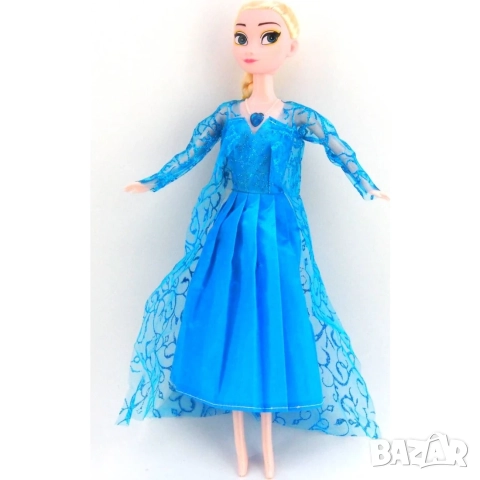 Музикална кукла елза с аксесоари - 28,5см , снимка 2 - Кукли - 52565196