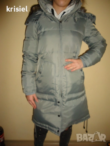 СТРАХОТНО ТОПЛА ПАРКА С ГЪШИ ПУХ--38--M номер, снимка 10 - Якета - 51929762