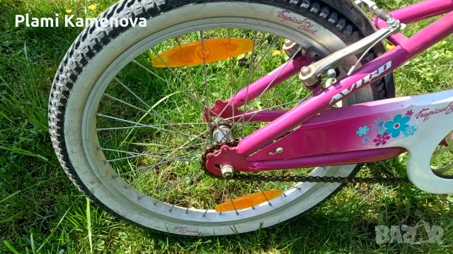 Детско колело 20 цола тип Beach Cruiser с кошница, снимка 6 - Велосипеди - 54259177